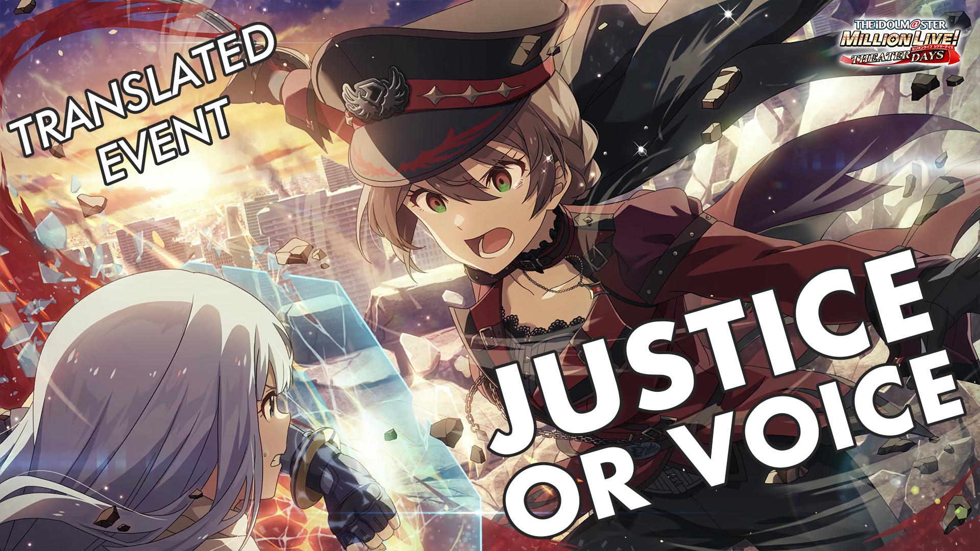 Justice OR Voice Translated Event