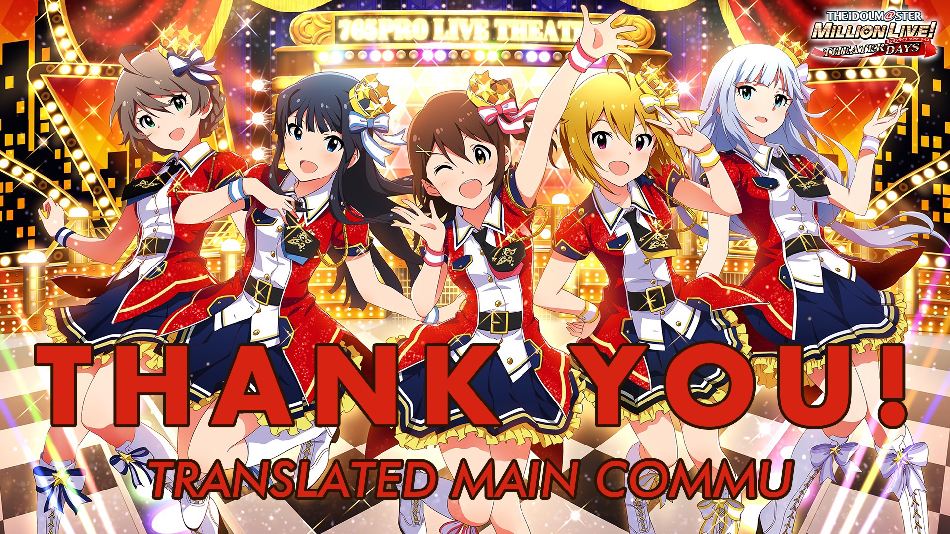 Thank You! Translated Main Commu