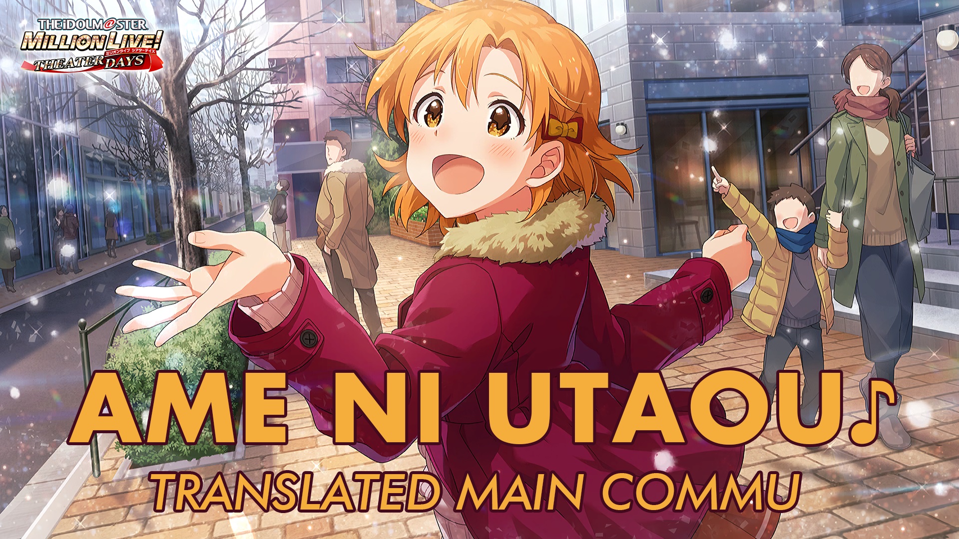 Ame ni Utaou♪ Translated Main Commu