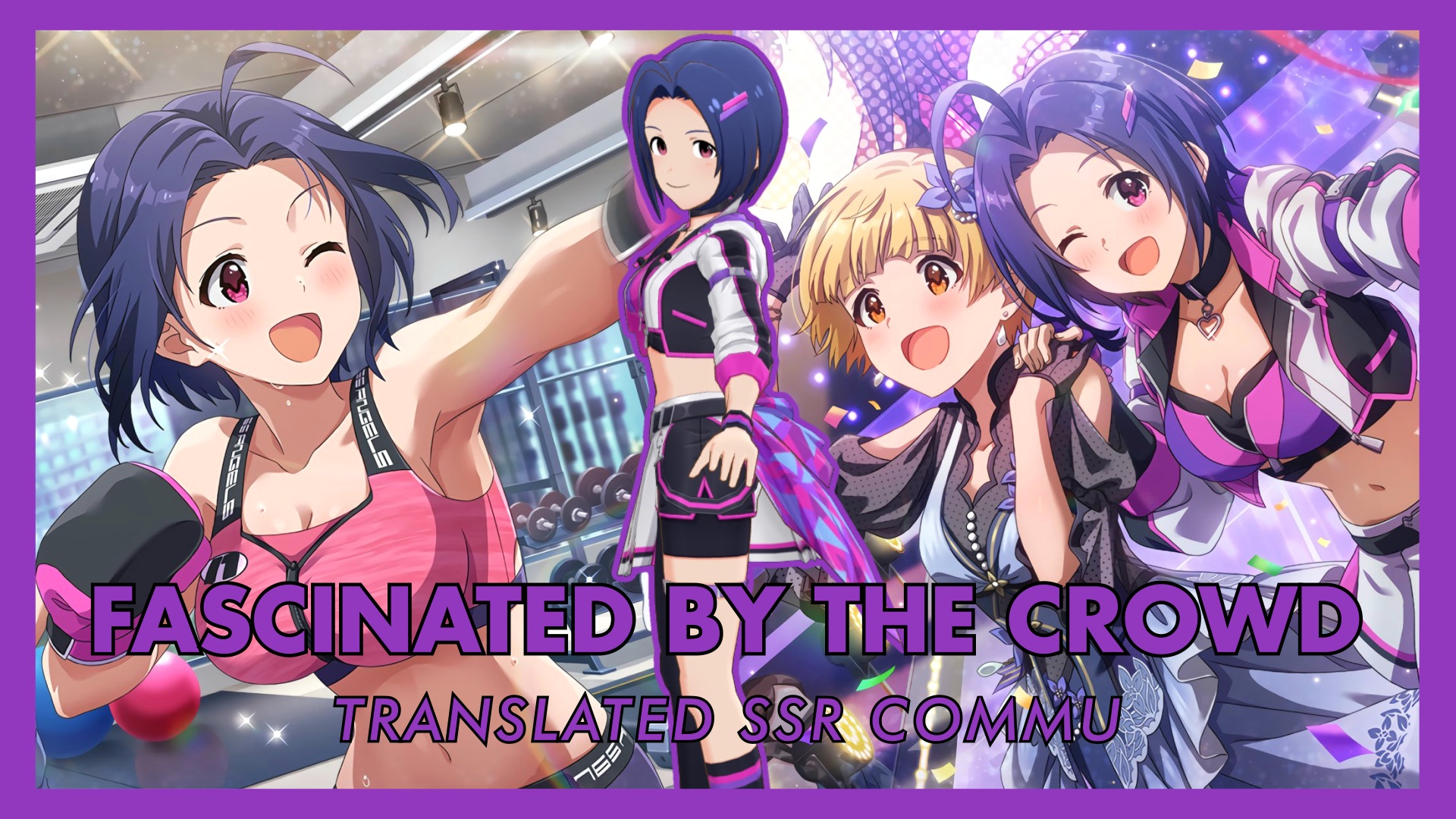 Fascinated by the Crowd (Azusa FES) Translated SSR Commu