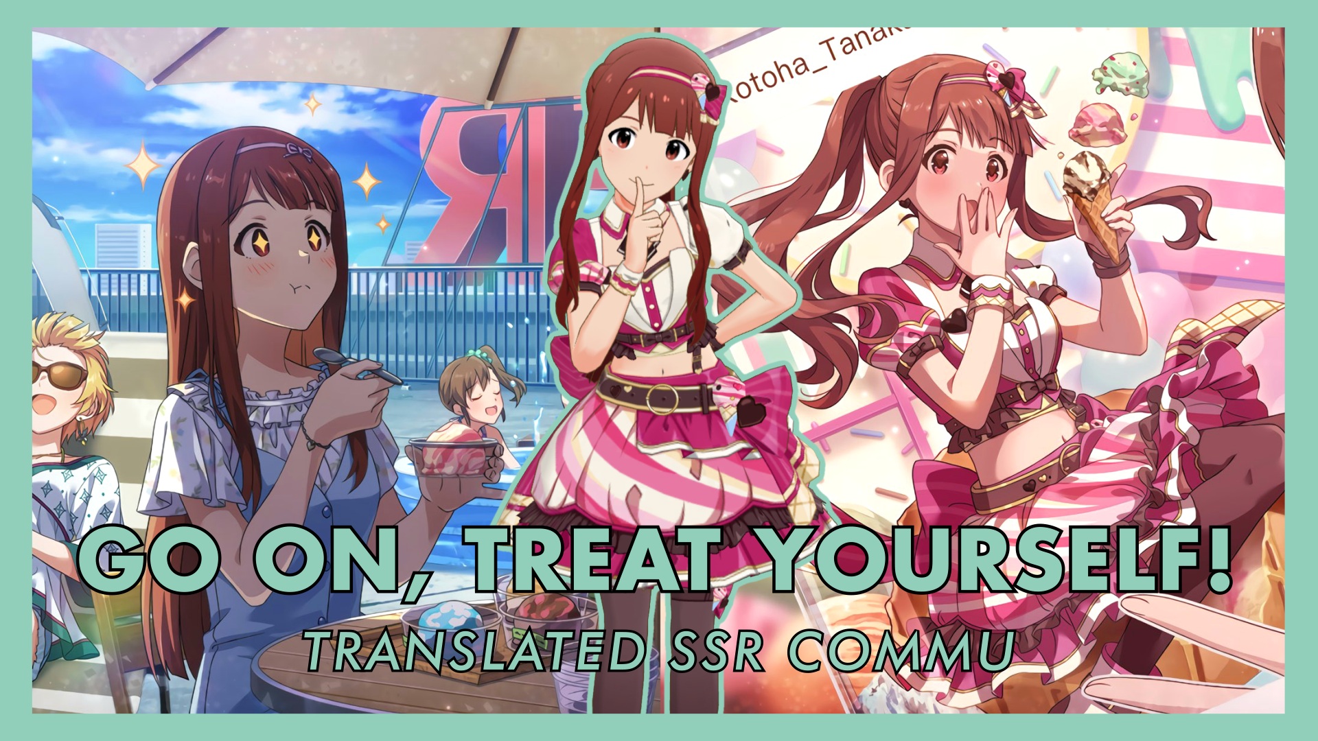 Go On, Treat Yourself! (KOTOHA SHS) Translated SSR Commu