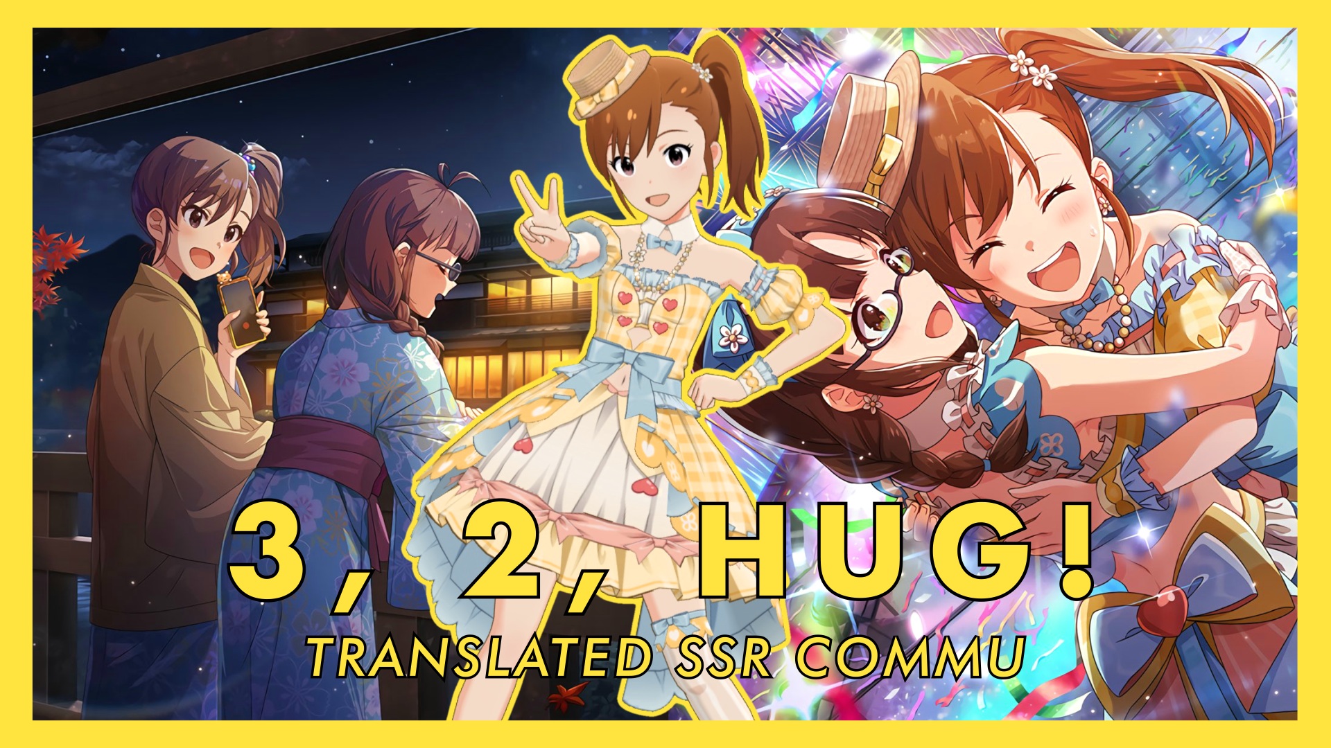 3, 2, Hug! (Mami FES) Translated SSR Commu