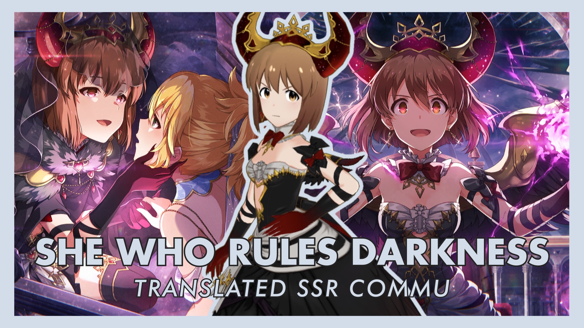 She Who Rules Darkness (Yukiho SSR2) Translated SSR Commu